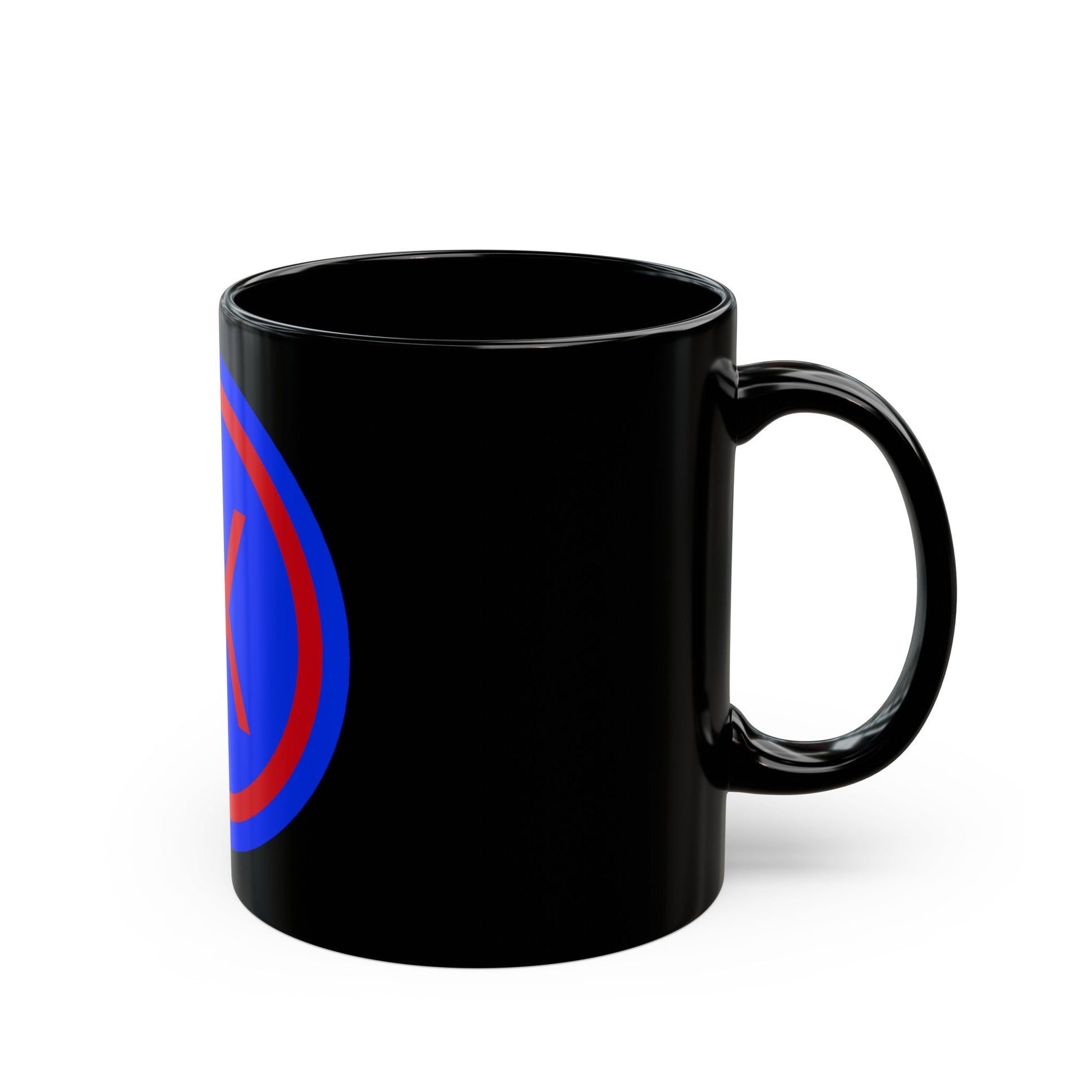 IX Corps (U.S. Army) Black Coffee Mug-The Sticker Space