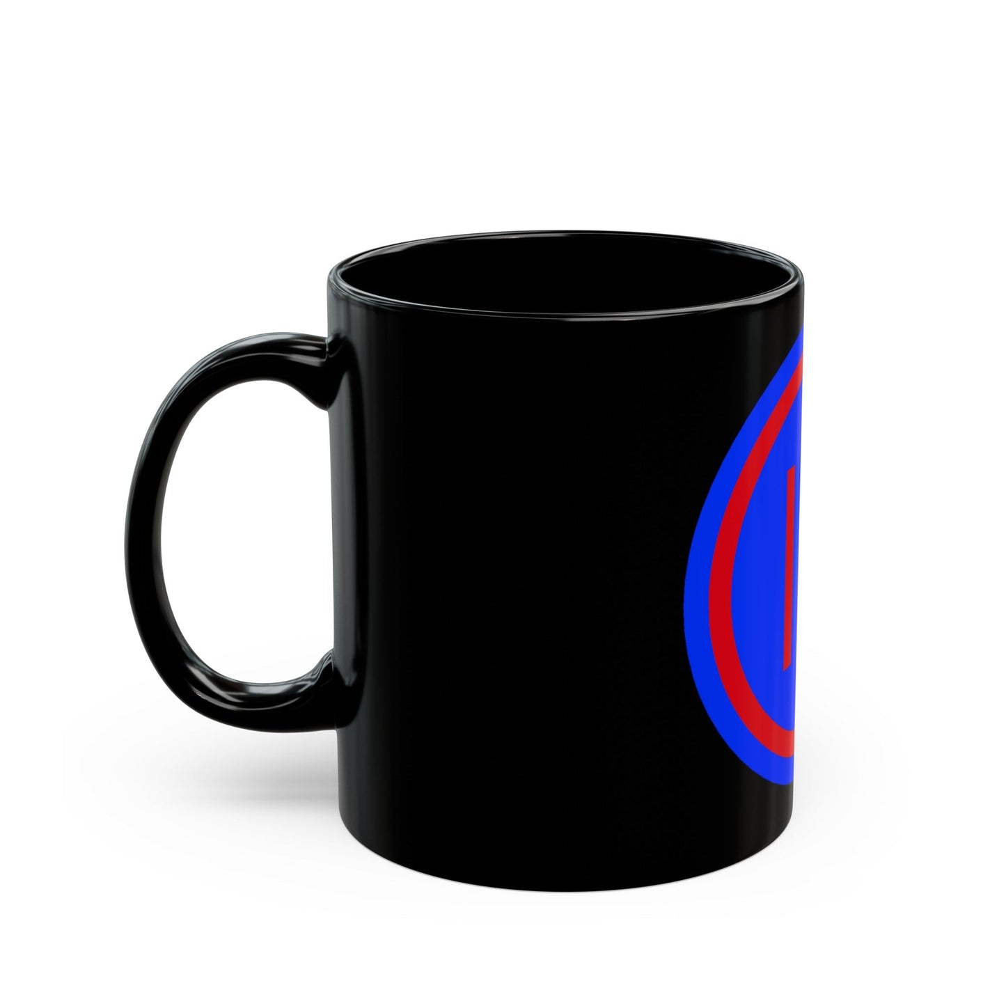 IX Corps (U.S. Army) Black Coffee Mug-The Sticker Space