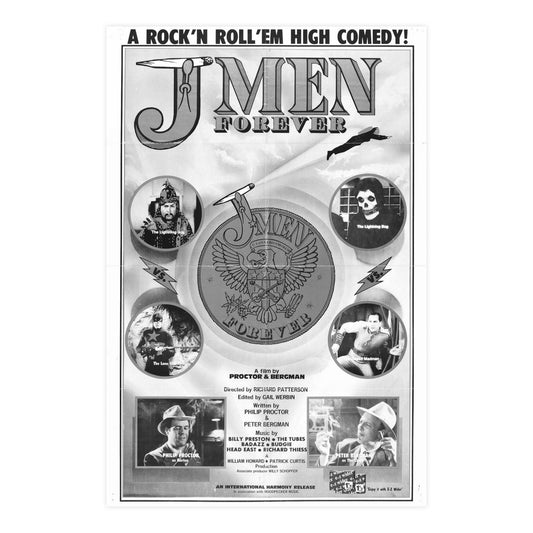 J MEN FOREVER 1979 - Paper Movie Poster-24″ x 36″ (Vertical)-The Sticker Space