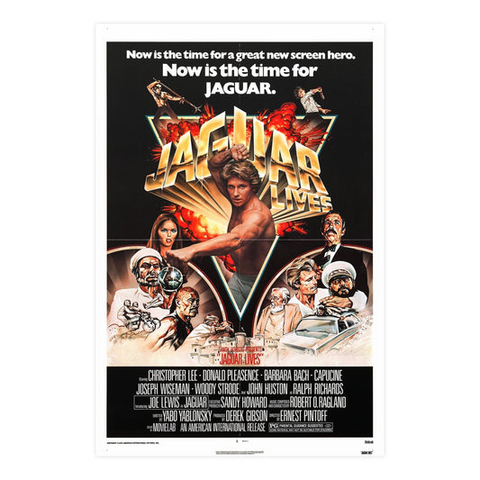 JAGUAR LIVES 1979 - Paper Movie Poster-24″ x 36″ (Vertical)-The Sticker Space