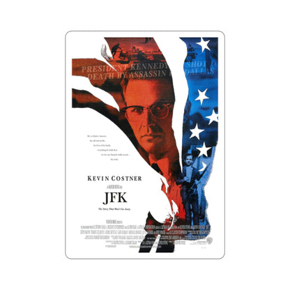 JFK 1991 Movie Poster STICKER Vinyl Die-Cut Decal-2 Inch-The Sticker Space