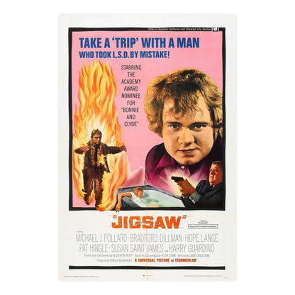 JIGSAW 1968 - Paper Movie Poster-24″ x 36″ (Vertical)-The Sticker Space
