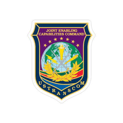 Joint Enabling Capabilities Command USTRANSCOM (U.S. Navy) Transparent STICKER Die-Cut Vinyl Decal-2 Inch-The Sticker Space