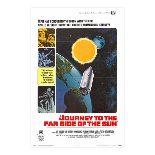 JOURNEY TO THE FAR SIDE OF THE SUN 1969 - Paper Movie Poster-24″ x 36″ (Vertical)-The Sticker Space