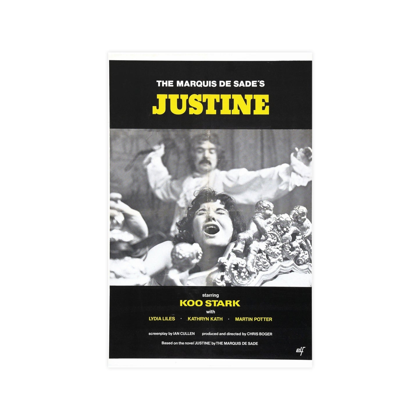 JUSTINE (CRUEL PASSION) 1977 - Paper Movie Poster-11″ x 17″ (Vertical)-The Sticker Space