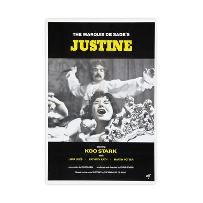 JUSTINE (CRUEL PASSION) 1977 - Paper Movie Poster-16″ x 24″ (Vertical)-The Sticker Space