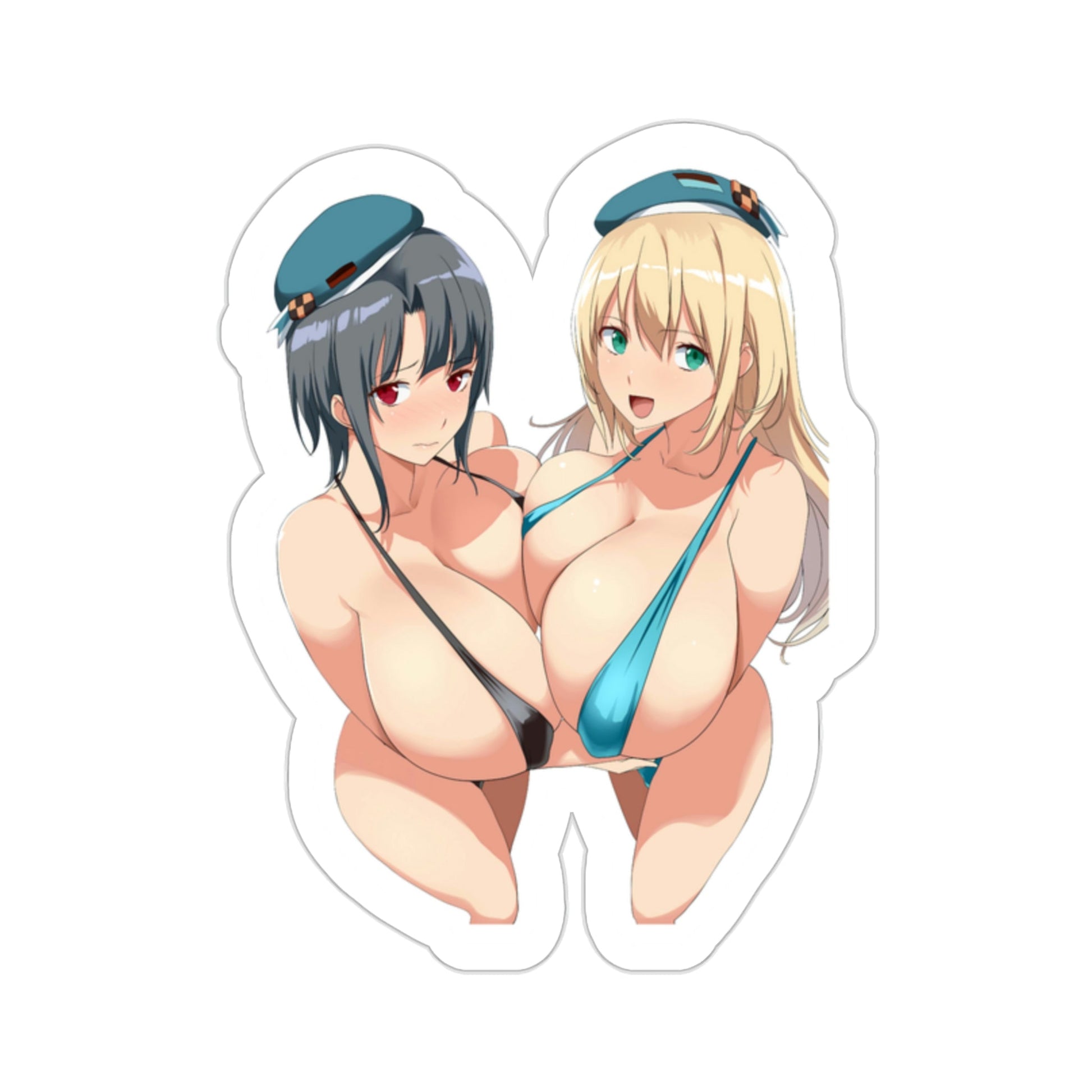 Kantai Collection - Atago and Takao (Anime/Ecchi/Waifu) STICKER Vinyl Die-Cut Decal-2 Inch-The Sticker Space