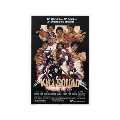 KILL SQUAD 1981 - Paper Movie Poster-12″ x 18″ (Vertical)-The Sticker Space