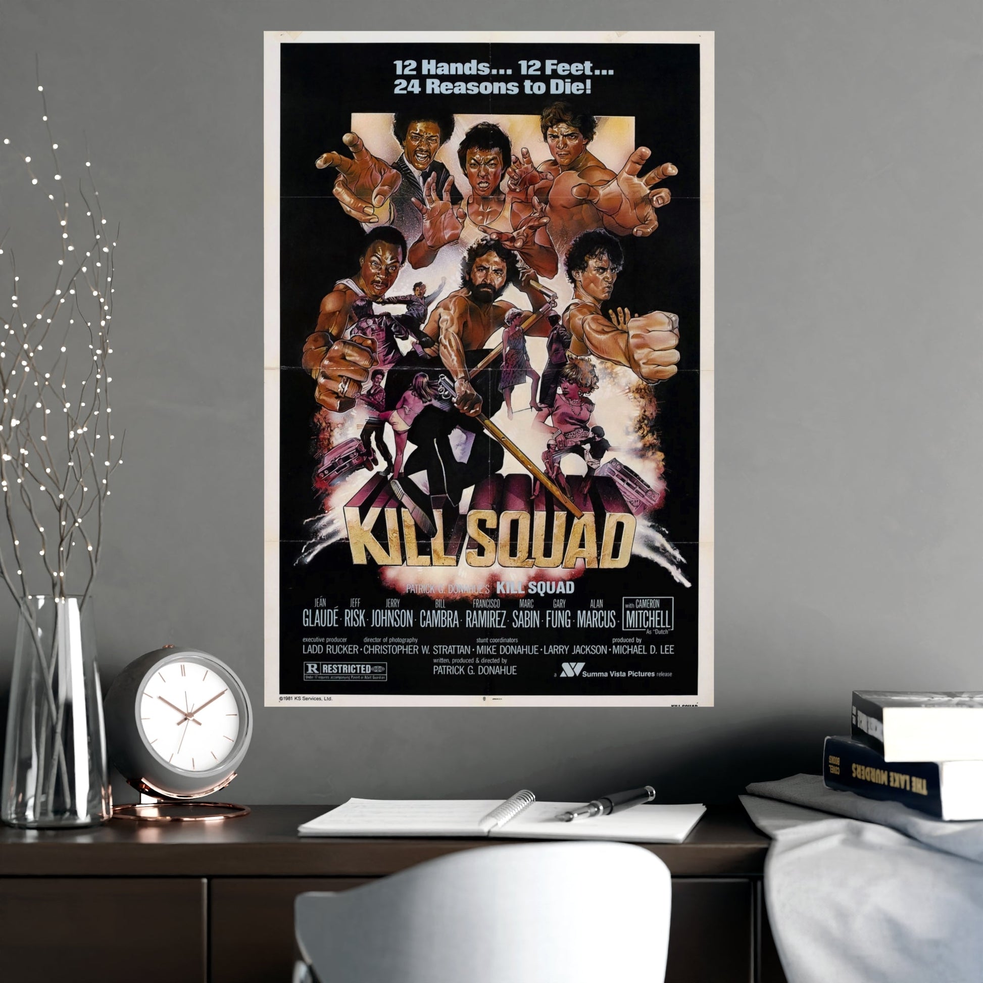 KILL SQUAD 1981 - Paper Movie Poster-The Sticker Space
