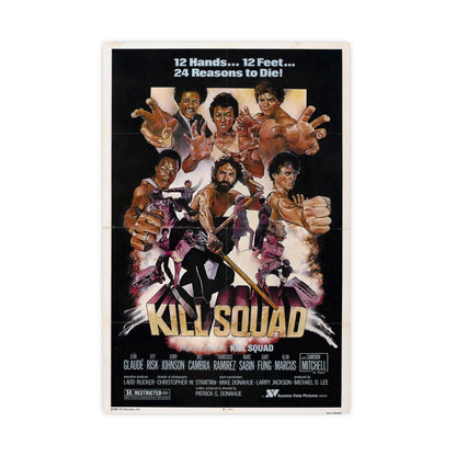 KILL SQUAD 1981 - Paper Movie Poster-16″ x 24″ (Vertical)-The Sticker Space