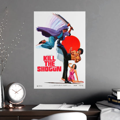 KILL THE SHOGUN 1975 - Paper Movie Poster-The Sticker Space