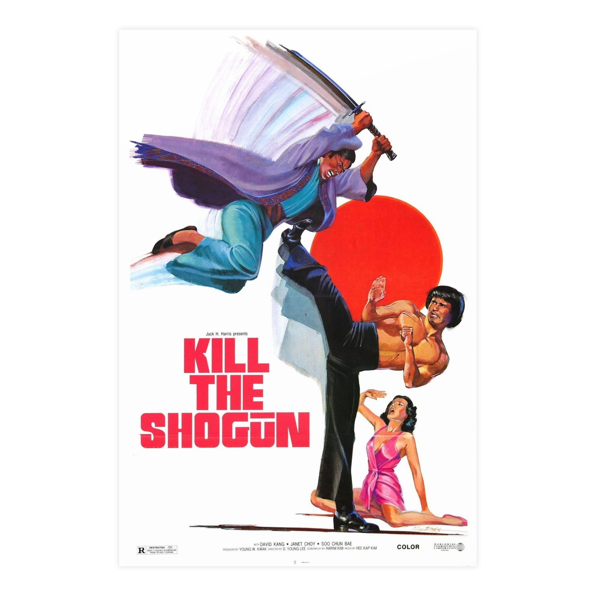 KILL THE SHOGUN 1975 - Paper Movie Poster-24″ x 36″ (Vertical)-The Sticker Space