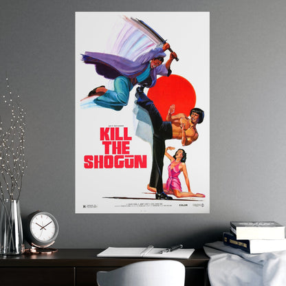 KILL THE SHOGUN 1975 - Paper Movie Poster-The Sticker Space