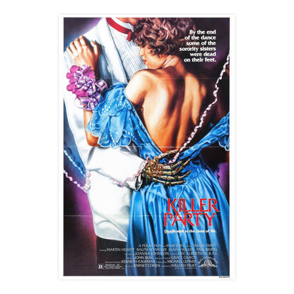 KILLER PARTY 1986 - Paper Movie Poster-24″ x 36″ (Vertical)-The Sticker Space