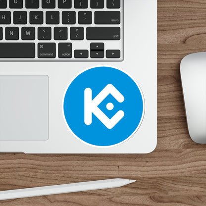 KUCOIN SHARES KCS (Cryptocurrency) STICKER Vinyl Die-Cut Decal-The Sticker Space