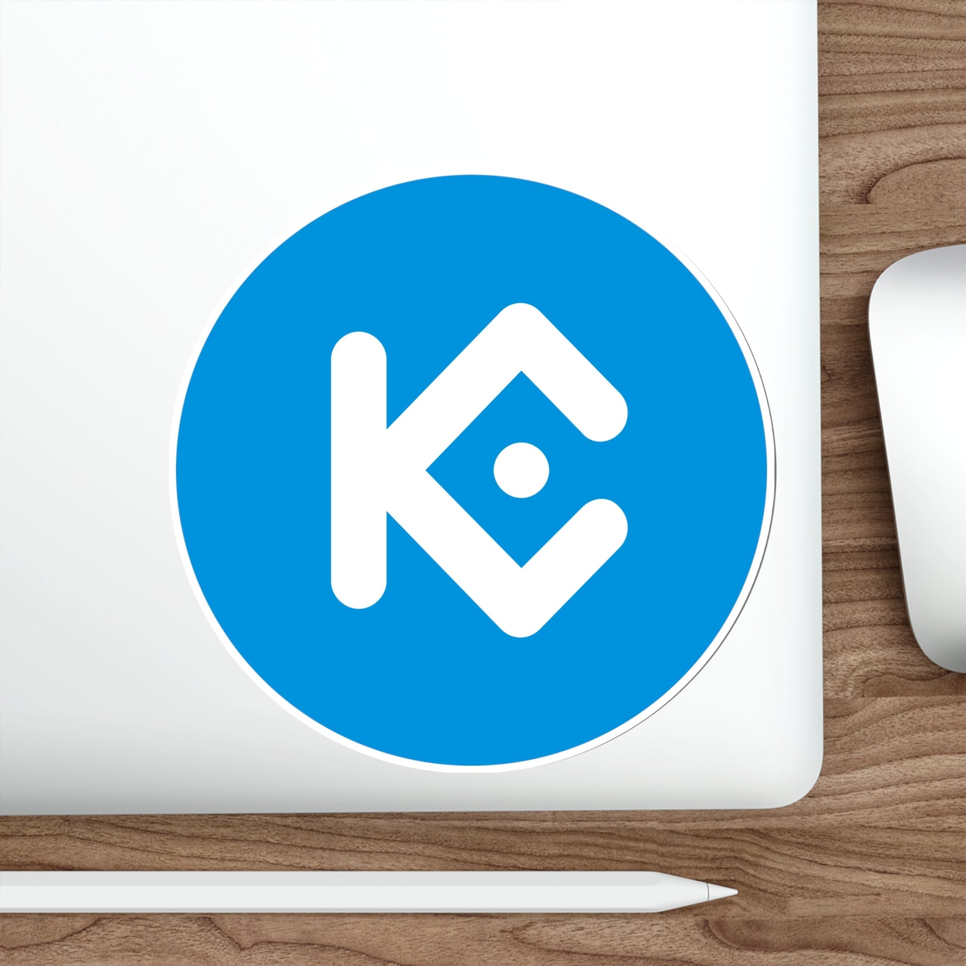 KUCOIN SHARES KCS (Cryptocurrency) STICKER Vinyl Die-Cut Decal-The Sticker Space