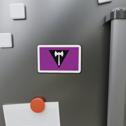 Labrys Lesbian Pride Flag - Die-Cut Magnet-The Sticker Space