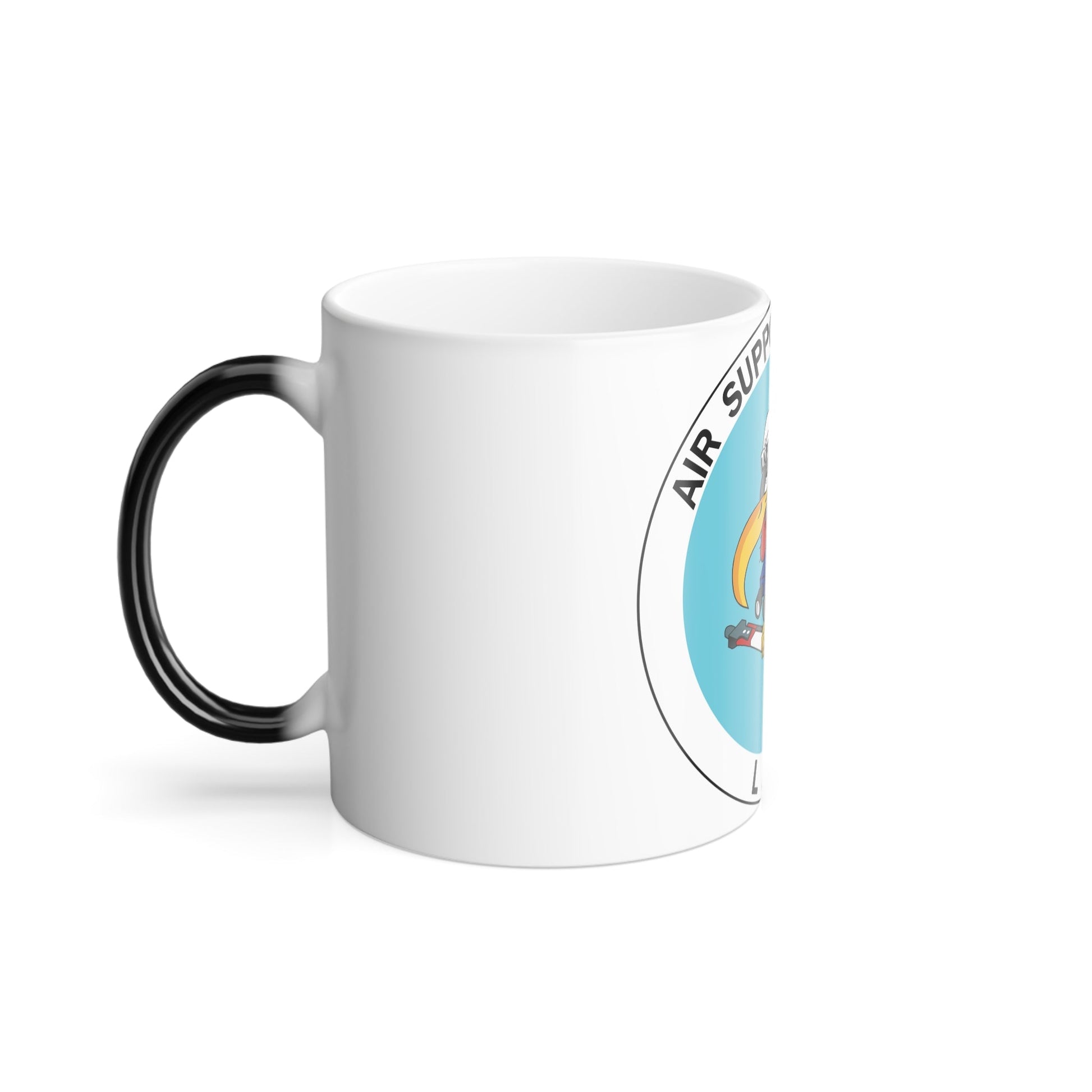 LAPD Air Support Division - Color Changing Mug 11oz-11oz-The Sticker Space