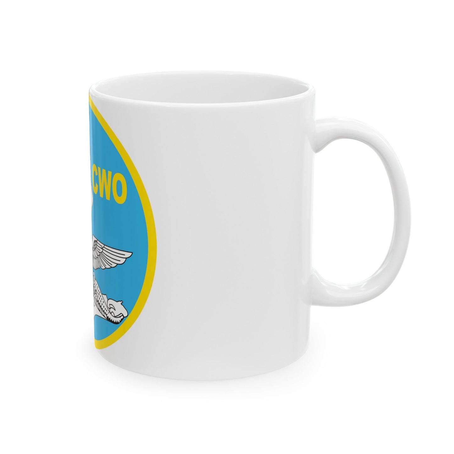 LDO CWO Patch (U.S. Navy) White Coffee Mug-The Sticker Space