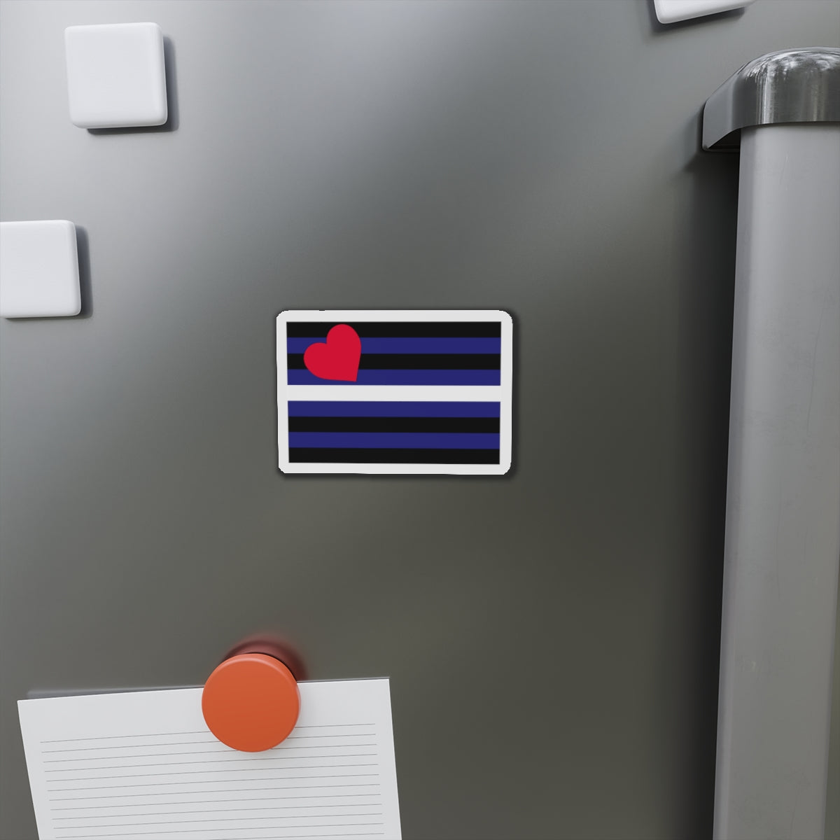 Leather, Latex, and BDSM Pride Flag - Die-Cut Magnet-The Sticker Space