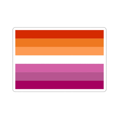 Lesbian Pride Flag v2 STICKER Vinyl Die-Cut Decal-2 Inch-The Sticker Space