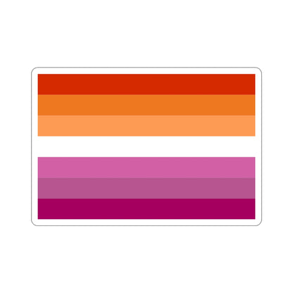 Lesbian Pride Flag v2 STICKER Vinyl Die-Cut Decal-3 Inch-The Sticker Space