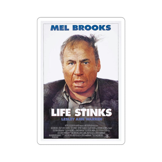 Life Stinks 1991 Movie Poster STICKER Vinyl Die-Cut Decal-6 Inch-The Sticker Space