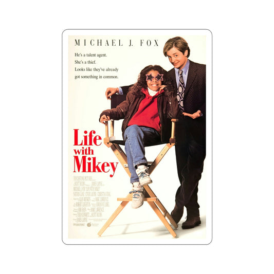Life With Mikey 1993 Movie Poster STICKER Vinyl Die-Cut Decal-6 Inch-The Sticker Space
