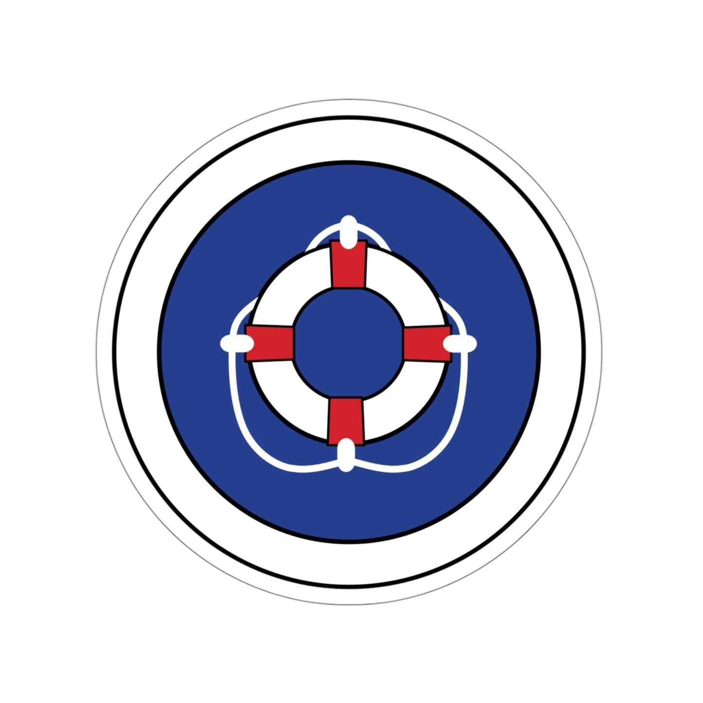Lifesaving (Boy Scouts Merit Badge) STICKER Vinyl Die-Cut Decal-4 Inch-The Sticker Space