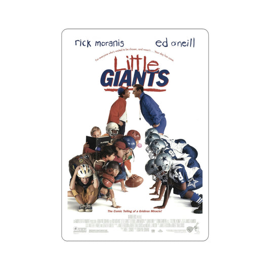 Little Giants 1994 Movie Poster STICKER Vinyl Die-Cut Decal-6 Inch-The Sticker Space