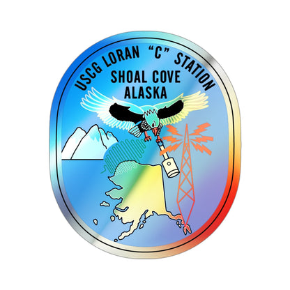 LORSTA Shoal Cove (U.S. Coast Guard) Holographic STICKER Die-Cut Vinyl Decal-3 Inch-The Sticker Space