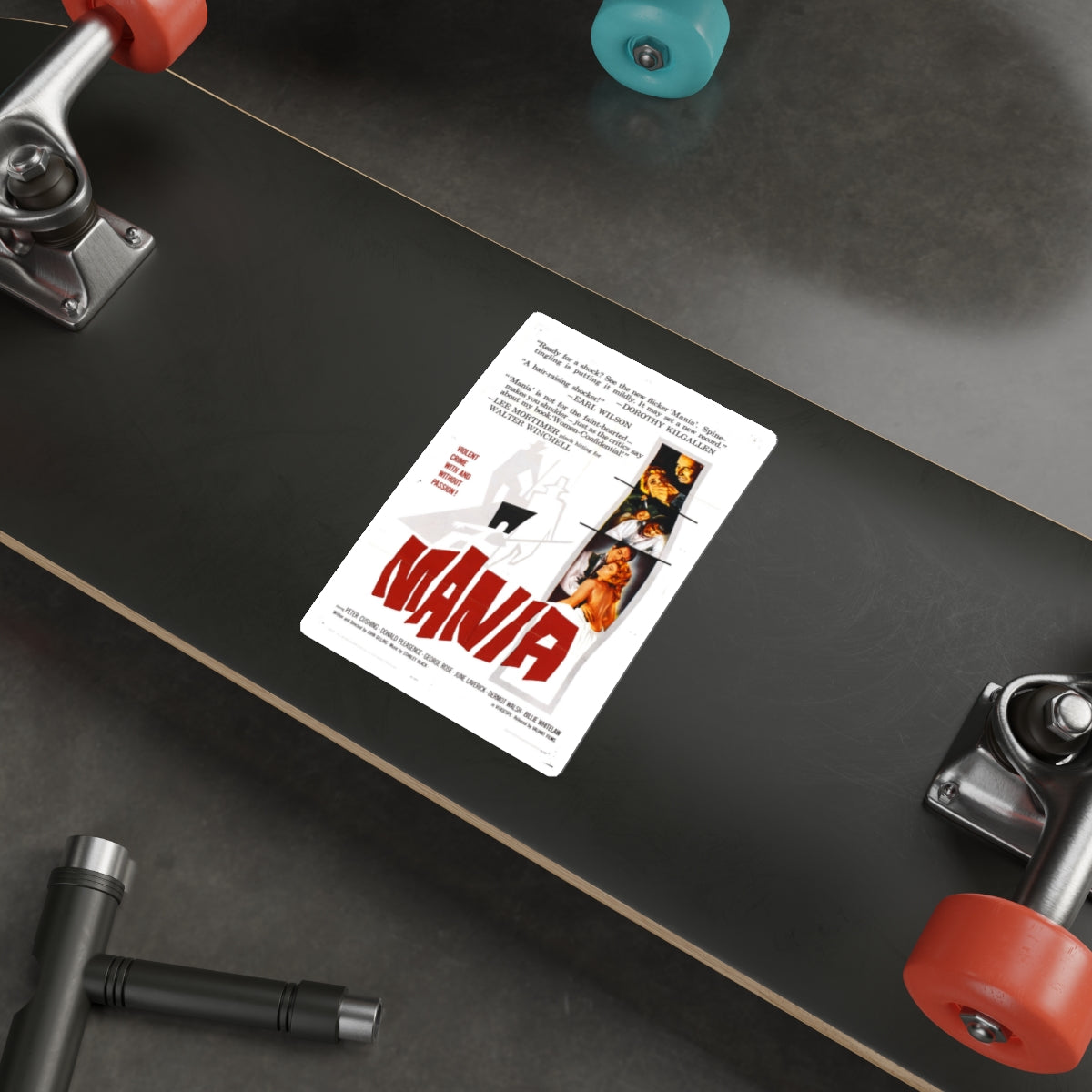 Skateboard Mania - Skateboard - Sticker