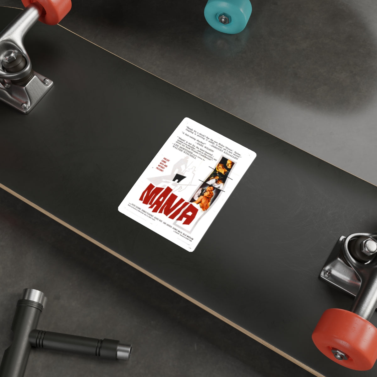 Skateboard Mania - Skateboard - Sticker