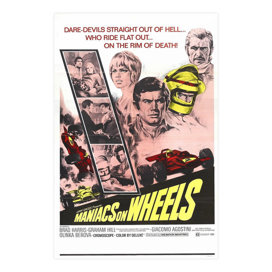 MANIACS ON WHEELS 1949 - Paper Movie Poster-24″ x 36″ (Vertical)-The Sticker Space