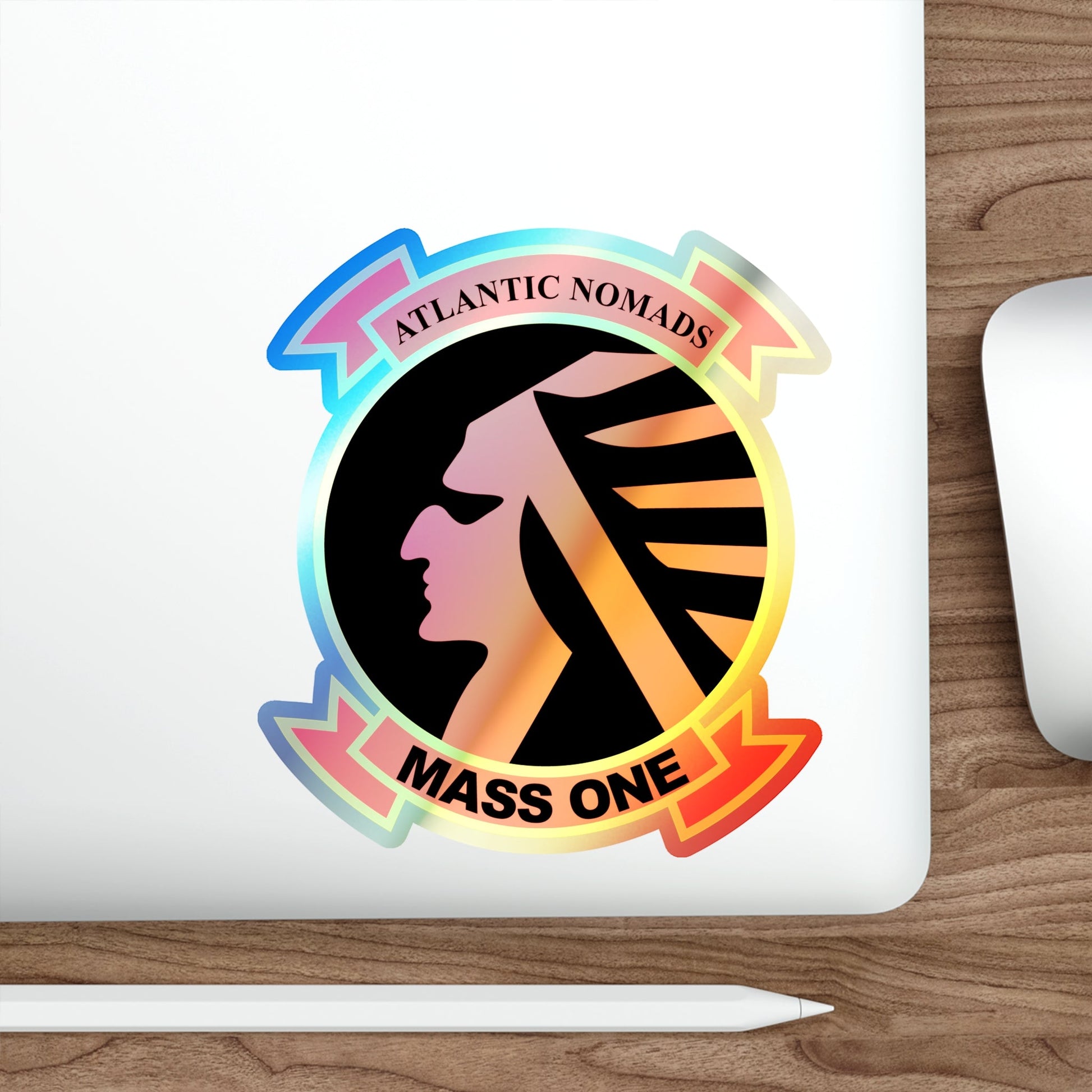 Marine Air Support Squadron 1 (USMC) Holographic STICKER Die-Cut Vinyl Decal-The Sticker Space