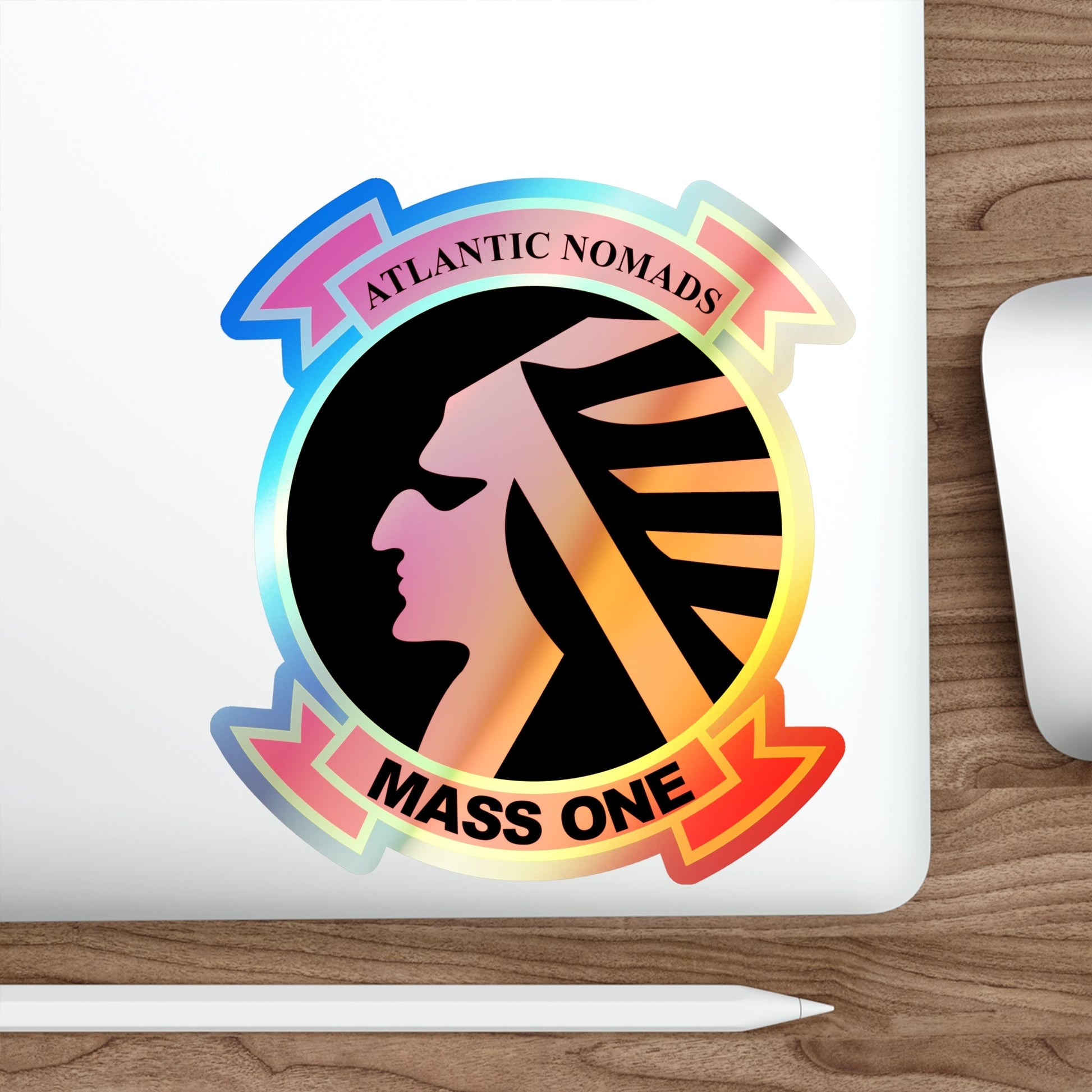 Marine Air Support Squadron 1 (USMC) Holographic STICKER Die-Cut Vinyl Decal-The Sticker Space