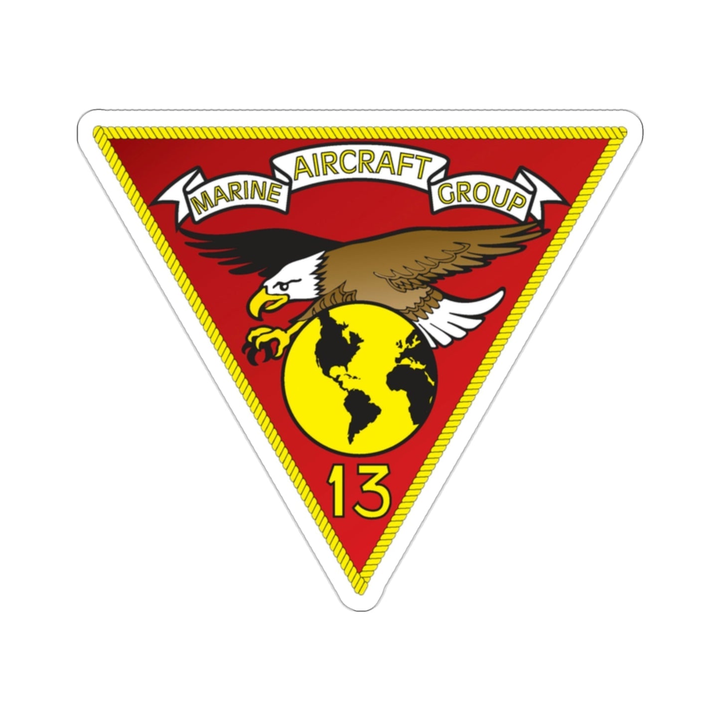 Marine Aircraft Group 13 (USMC) STICKER Vinyl Die-Cut Decal-2 Inch-The Sticker Space