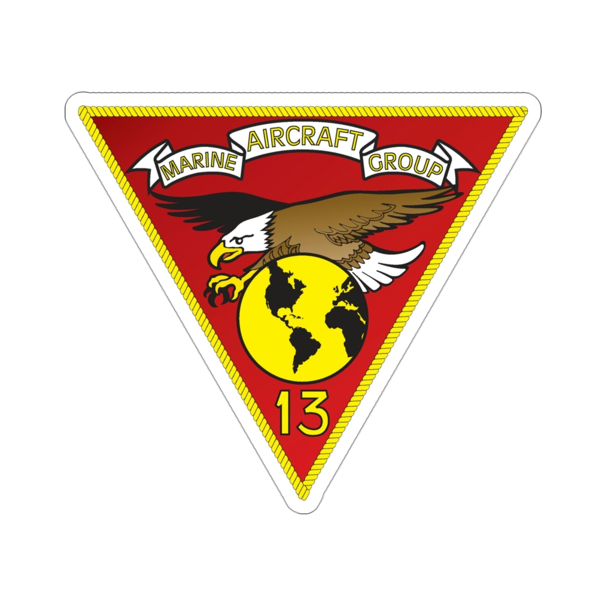 Marine Aircraft Group 13 (USMC) STICKER Vinyl Die-Cut Decal-3 Inch-The Sticker Space