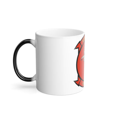 Marine Heavy Helicopter Squadron 465 HMH 465 (USMC) Color Changing Mug 11oz-11oz-The Sticker Space