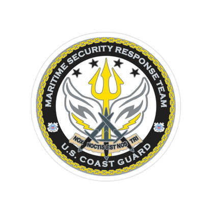 Maritime Security Response Team (U.S. Coast Guard) Transparent STICKER Die-Cut Vinyl Decal-2 Inch-The Sticker Space