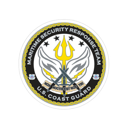 Maritime Security Response Team (U.S. Coast Guard) Transparent STICKER Die-Cut Vinyl Decal-3 Inch-The Sticker Space