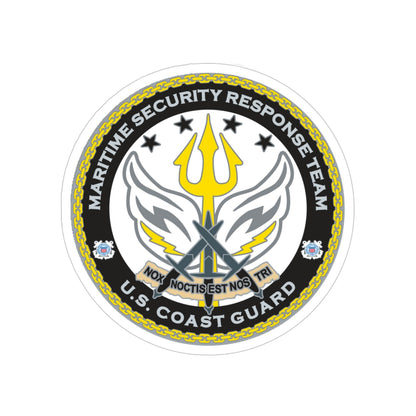 Maritime Security Response Team (U.S. Coast Guard) Transparent STICKER Die-Cut Vinyl Decal-4 Inch-The Sticker Space