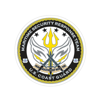 Maritime Security Response Team (U.S. Coast Guard) Transparent STICKER Die-Cut Vinyl Decal-5 Inch-The Sticker Space