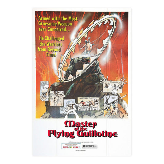 MASTER OF THE FLYING GUILLOTINE 1976 - Paper Movie Poster-24″ x 36″ (Vertical)-The Sticker Space
