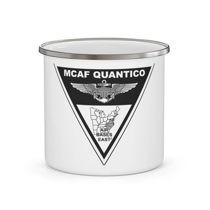 MCAF Quantico USMC 229th Birthday Ball (USMC) Enamel Mug-12oz-The Sticker Space