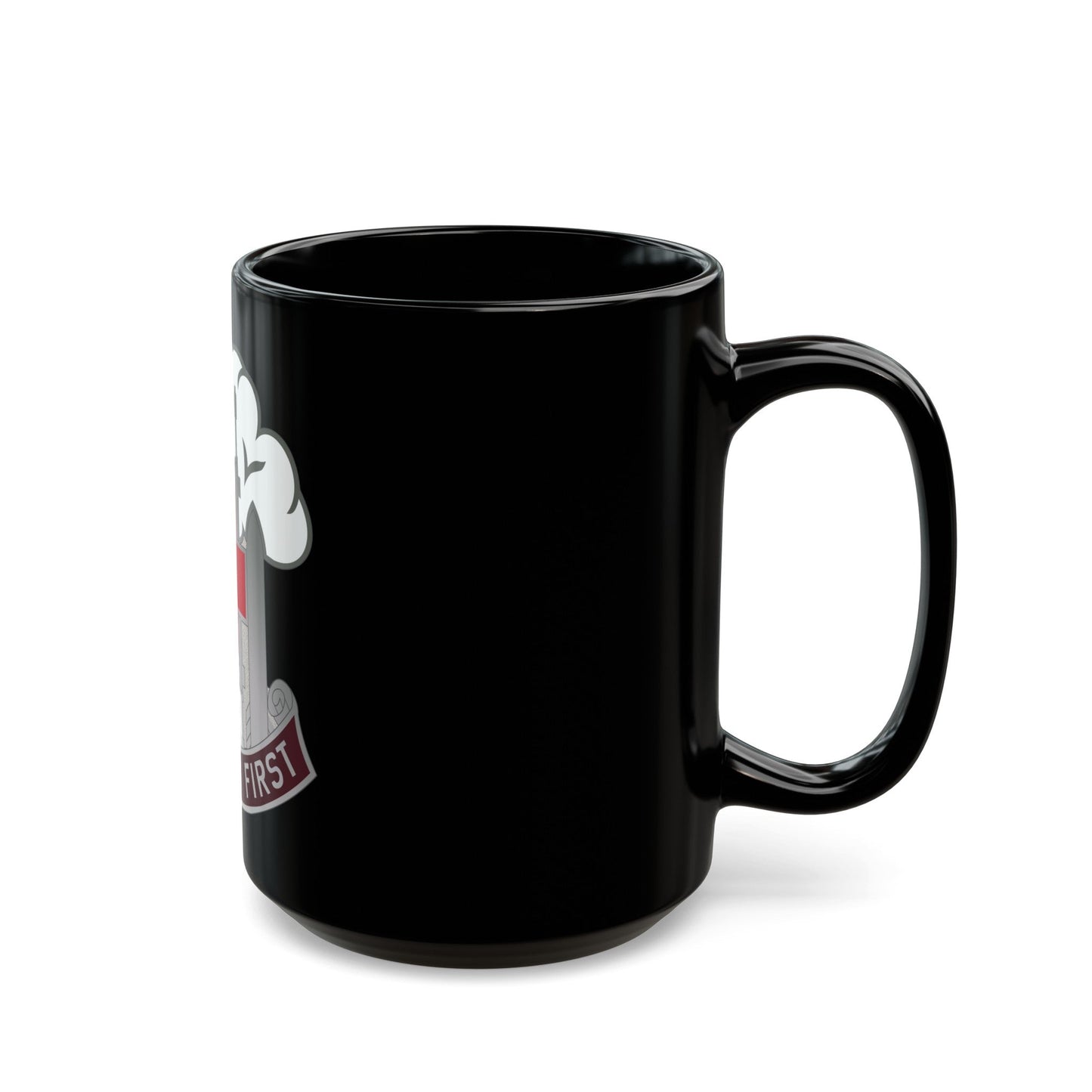 McAfee Hospital (U.S. Army) Black Coffee Mug-The Sticker Space