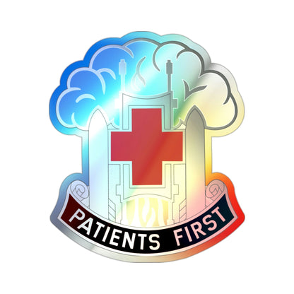 McAfee Hospital (U.S. Army) Holographic STICKER Die-Cut Vinyl Decal-2 Inch-The Sticker Space