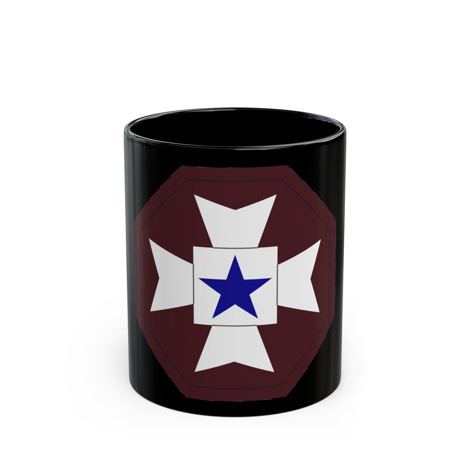 Medical Command Europe (U.S. Army) Black Coffee Mug-11oz-The Sticker Space