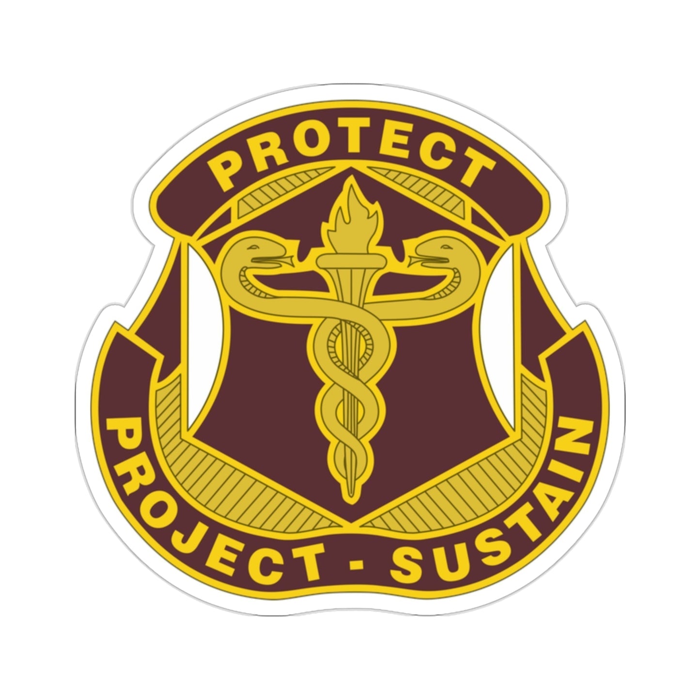 Medical Research and Development Command 2 (U.S. Army) STICKER Vinyl Die-Cut Decal-2 Inch-The Sticker Space