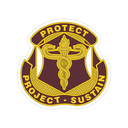 Medical Research and Development Command 2 (U.S. Army) Transparent STICKER Die-Cut Vinyl Decal-3 Inch-The Sticker Space